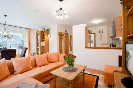 Wohnzimmer (BIR9b) Ferienwohnung Vahle 2