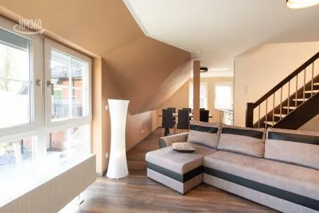 Wohnzimmer Wohnung 15 - Suite Bragi