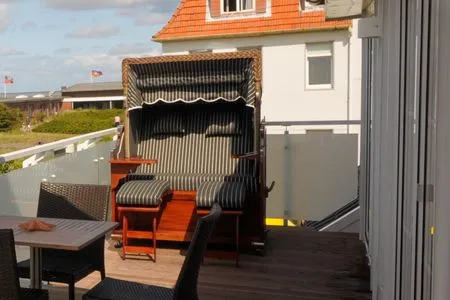 Balkon Villa Verdi Ferienwohnung 9