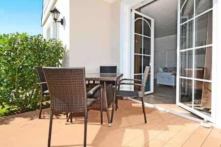 Terrasse Haus Usedom Fewo MeeresBucht
