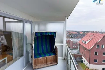 Strandkorb mit Meerblick Haus Poseidon Ferienwohnung 5.2