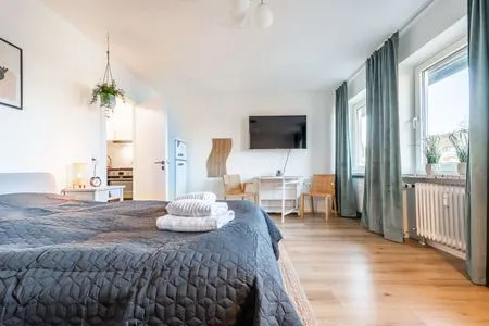 Wohnzimmer Ferienwohnung Kleine Auszeit Eckernförde