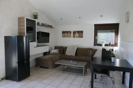 Wohnzimmer Haselbusch - Lastering Ferienhäuser & Apartments