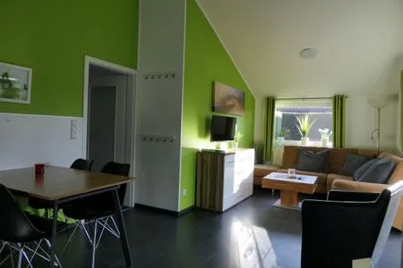 Wohnzimmer Weidenbruch - Lastering Ferienhäuser & Apartments