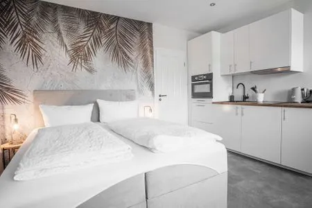 Schlafzimmer Ferienwohnung Nordlicht Eckernförde