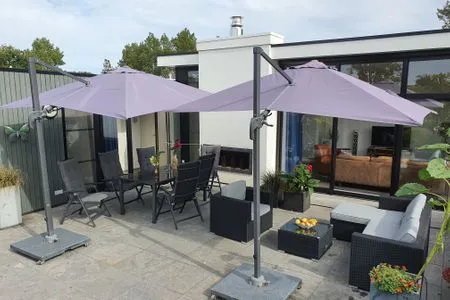 Breskens Chalet Lampenfieber mit Zaun Hausnr. A027 Breskens / Zeeland - 