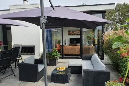 Breskens Chalet Lampenfieber mit Zaun Hausnr. A027 Breskens / Zeeland - 