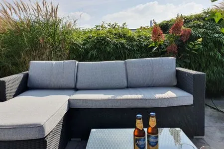 Breskens Chalet Lampenfieber mit Zaun Hausnr. A027 Breskens / Zeeland - 