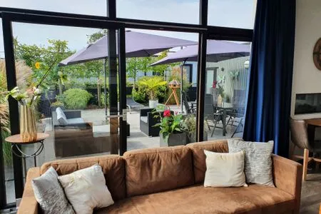 Breskens Chalet Lampenfieber mit Zaun Hausnr. A027 Breskens / Zeeland - 