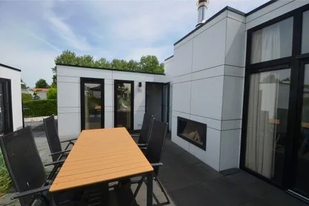 Breskens Chalet Herzklopfen mit Zaun Hausnr. B092 Breskens / Zeeland - 