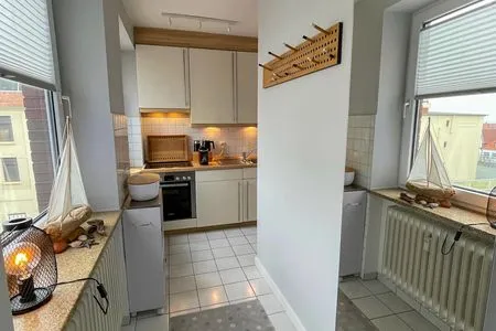 Küche / Küchenzeile Haus Poseidon Ferienwohnung 4.1
