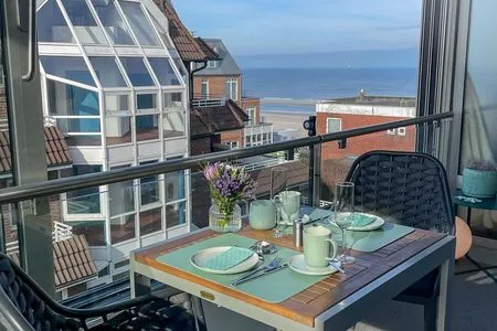 Balkon Haus Poseidon Ferienwohnung 4.1