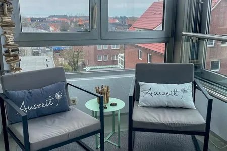 Balkon Haus Poseidon Ferienwohnung 4.1