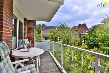 Balkon Residenz am Alten Leuchtturm Ferienwohnung 7
