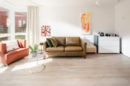 Wohnzimmer Haus Seute Deern, Wohnung Bilge