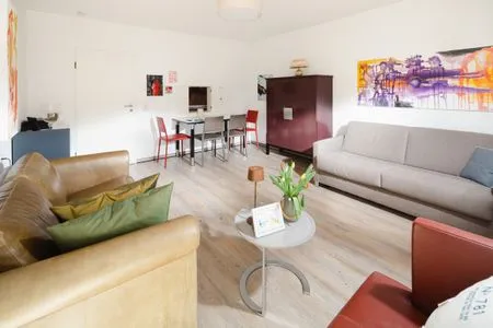 Wohnzimmer Haus Seute Deern, Wohnung Bilge