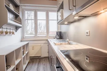 Küche / Küchenzeile Ferienwohnung Fernweh & Flut Pellworm