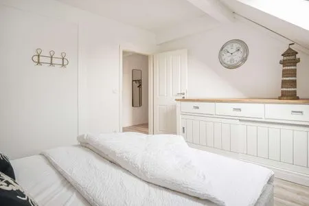 Schlafzimmer Ferienwohnung Inseloase Pellworm