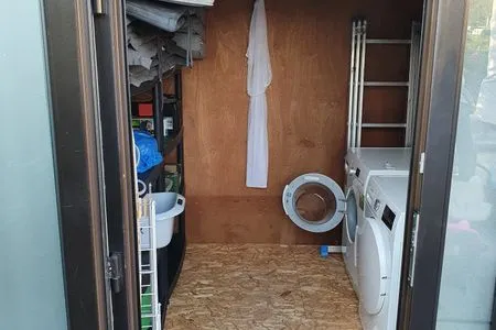 Breskens Chalet Lampenfieber mit Zaun Hausnr. A027 Breskens / Zeeland - 