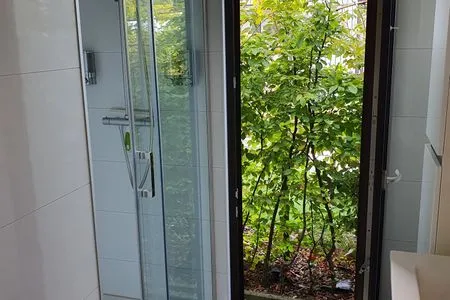 Breskens Chalet Lampenfieber mit Zaun Hausnr. A027 Breskens / Zeeland - 