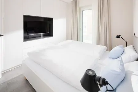 Schlafzimmer meer.suite.juist 2