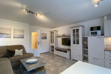 Wohnzimmer Seeschlößchen Ferienwohnung 3