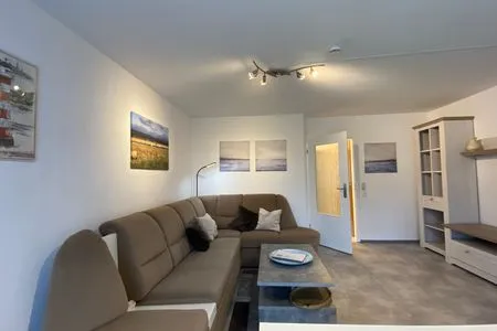 Wohnzimmer Seeschlößchen Ferienwohnung 3