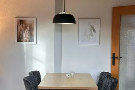 Wohnzimmer Ferienwohnung Wattverliebt Pellworm
