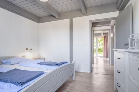Schlafzimmer Ferienwohnung Nordseebrise Pellworm