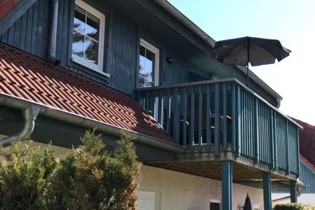 Balkon Ferienwohnung Strand 8