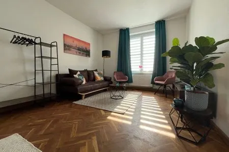 Wohnzimmer Wohnperle Oskar06 - zentral, Parkplatz