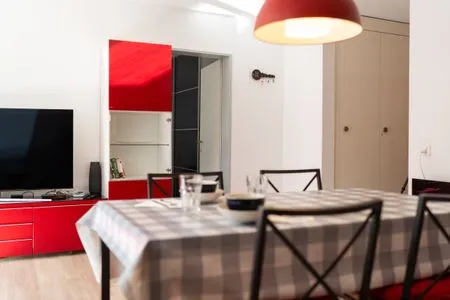Wohnzimmer Apartment Seeperle