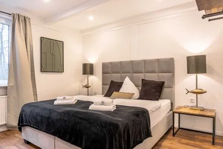 Schlafzimmer Ferienwohnung Küstenglück Pellworm