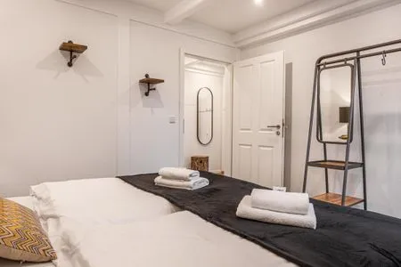 Schlafzimmer Ferienwohnung Küstenglück Pellworm