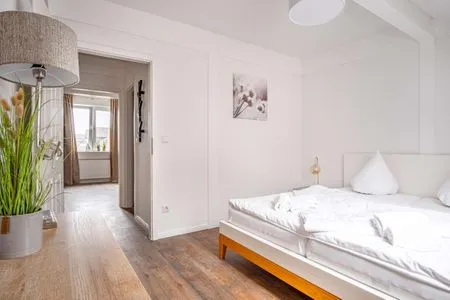 Schlafzimmer Ferienwohnung Friesisch Nordisch echt Pellworm