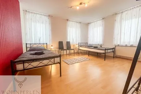 Bedroom MonteurWohnung Wilsdruff App 2