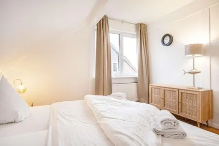 Schlafzimmer Ferienwohnung Friesenliebe auf Pellworm