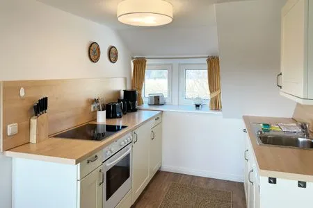 Küche / Küchenzeile Haus Bräätlun Ferienwohnung Bräätlun 2