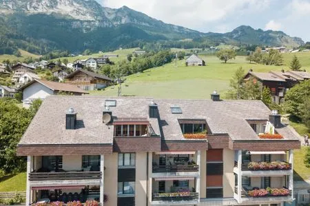 Bird's eye view Apartment Hinterberg