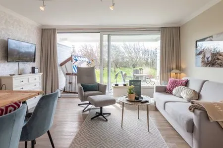 Wohnzimmer Strandlust im Haus Cäcilia