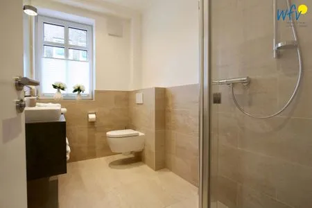Badezimmer Ferienhaus Charlotte 48 Feriendoppelwohnung Charlotte