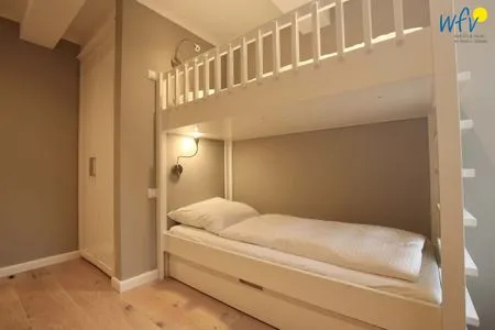 Schlafzimmer Ferienhaus Charlotte 48 Feriendoppelwohnung Charlotte