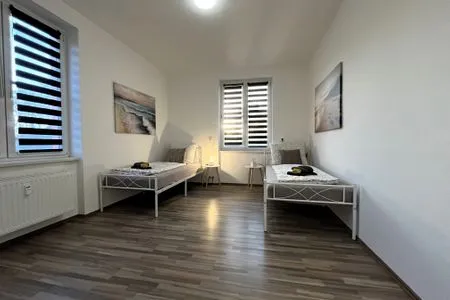 Schlafzimmer MonteurWohnung Oskar06