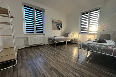 Schlafzimmer MonteurWohnung Oskar06