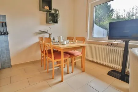 Wohnzimmer Haus Libelle - Wohnung 1