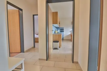 Wohnzimmer Haus Libelle - Wohnung 1