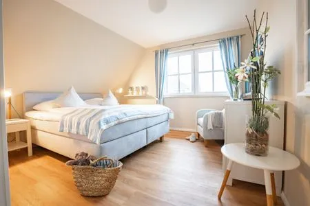 Schlafzimmer Ferienhaus Seeschwalbe 55