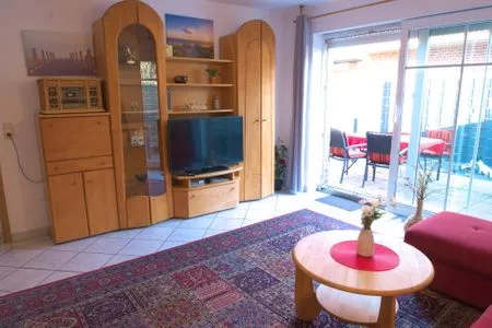 Wohnzimmer Ferienwohnung Claudia