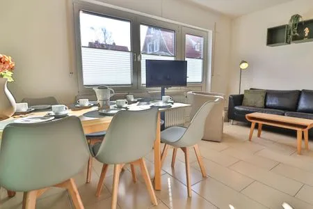 Wohnzimmer Haus Libelle - Wohnung 2