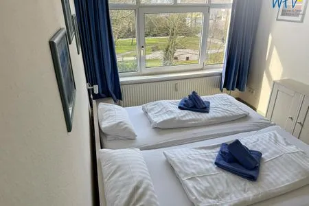 Schlafzimmer Residenz am Rosengarten Ferienwohnung 32